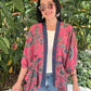 Batik Kimono- Rustic Pink Batik