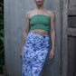 Naomi Wrap Skirt - Hawaiian Blue