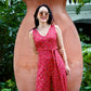 Kali Jumpsuit | Magenta Sunbird