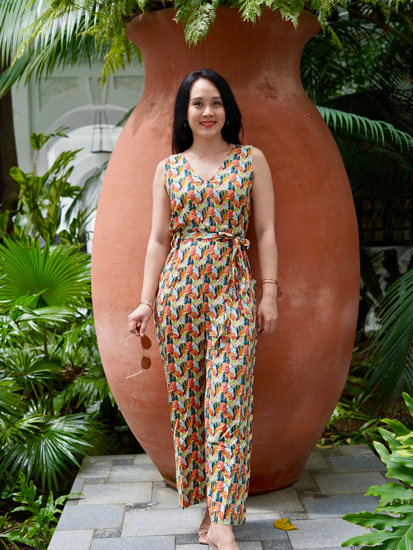 Mia Jumpsuit | Sunset Canopy