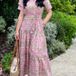 Debra Maxi Dress - Blush Pink