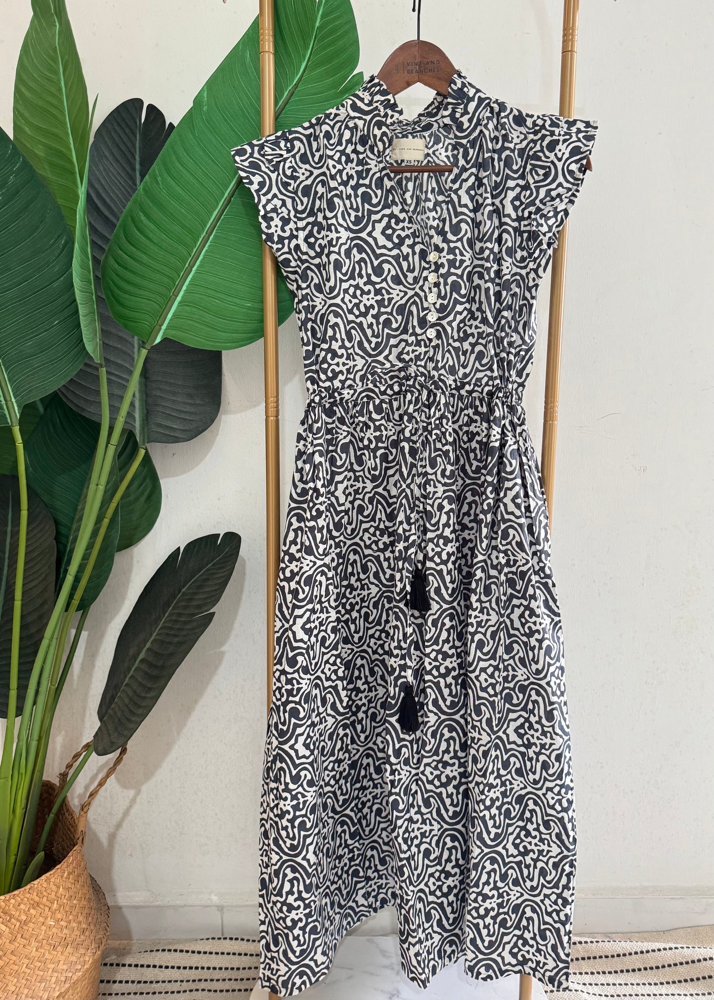 Winona Dress | Charcoal