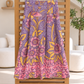 Suzie Batik A-line Skirt - Lilac Bloom