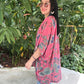 Batik Kimono- Rustic Pink Batik