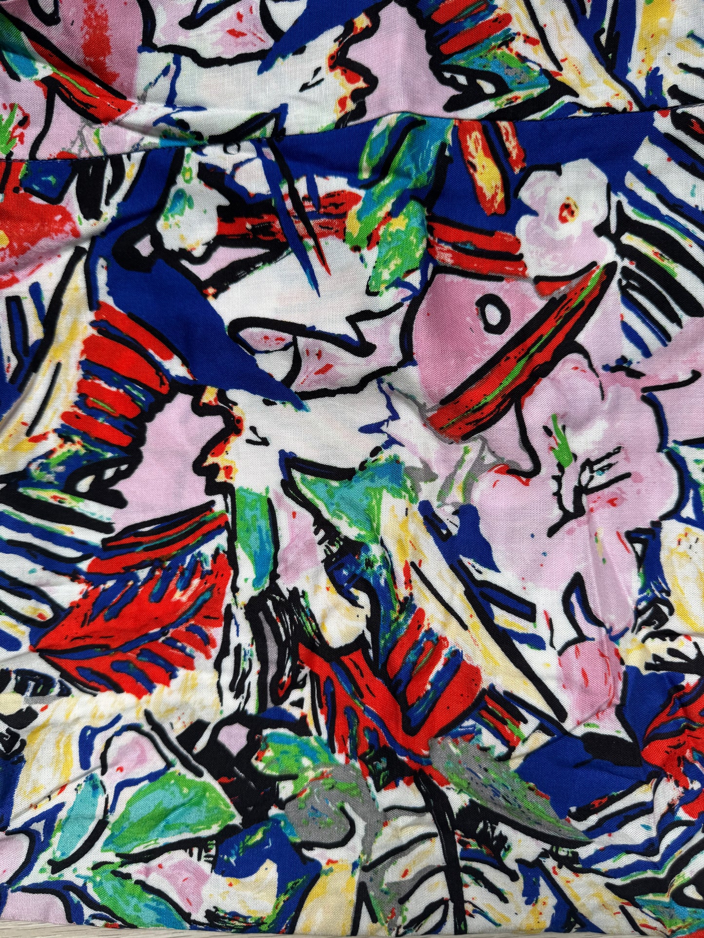 Naomi Wrap Skirt -Spring Garden