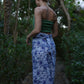 Naomi Wrap Skirt - Hawaiian Blue