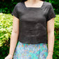 Suzie Batik A-line Skirt - Botanic Green