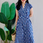 Kiara Cotton Dress | Blue Reverie