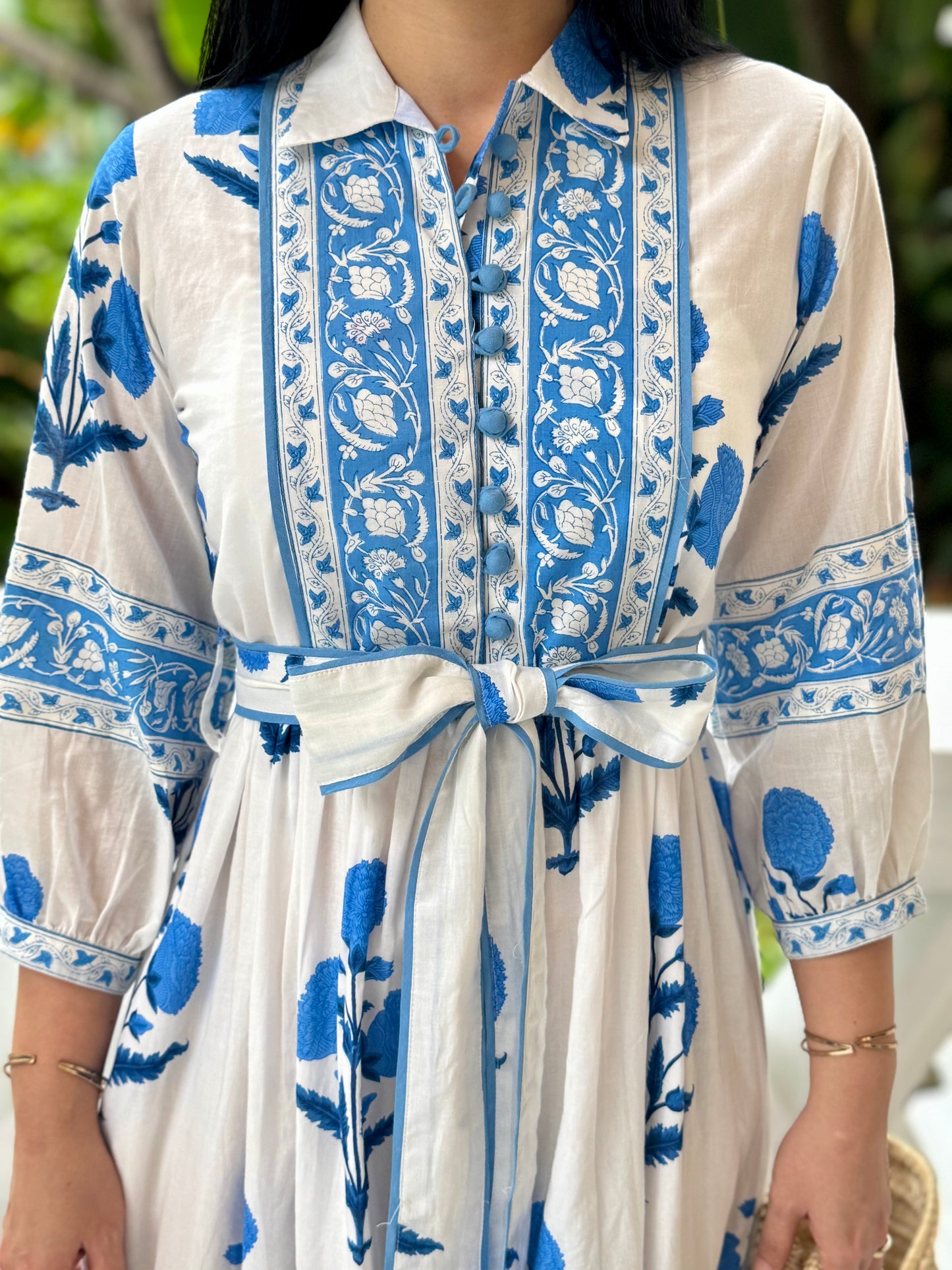 Jayla Maxi Dress - Soft Blue