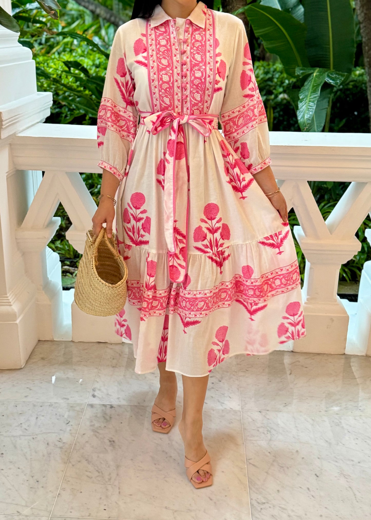 Jayla Maxi Dress - Pink Bliss