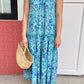 Sola Dress | Turquoise