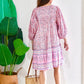 Anna Babydoll Dress | Pink Popsicle
