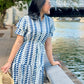 Debra Maxi Dress | Navy Fletch