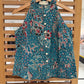 Eka Halter Batik Top | Vintage Turquoise