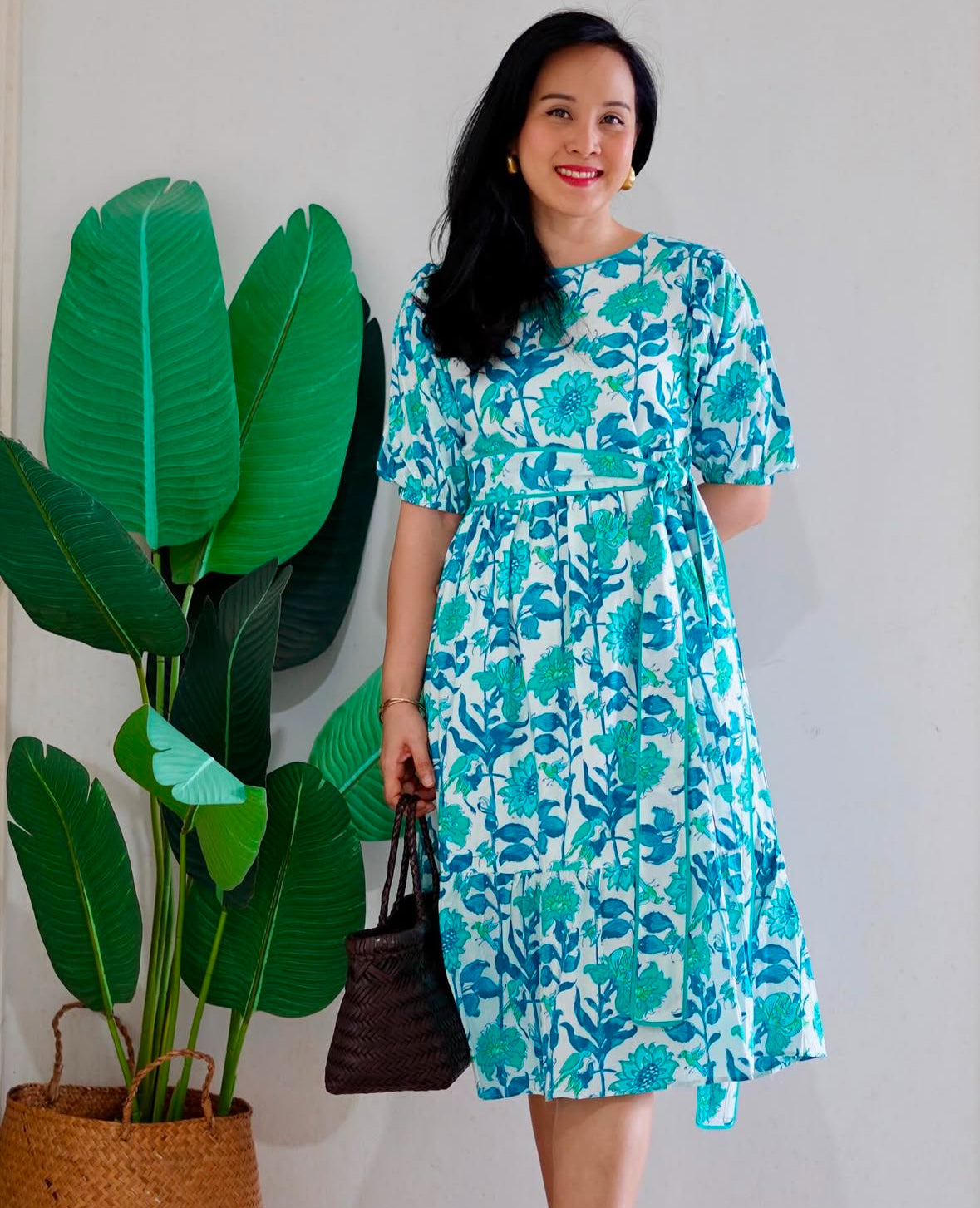 Kara Dress | Turquoise