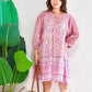 Anna Babydoll Dress | Pink Popsicle