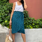 Naomi Wrap Skirt | Blue Flock