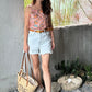 Brisa Batik Top | Orange Pop