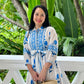 Jayla Maxi Dress - Soft Blue
