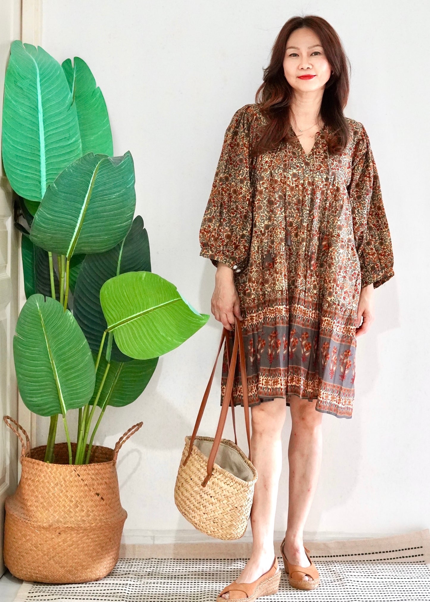 Anna Babydoll Dress | Earth