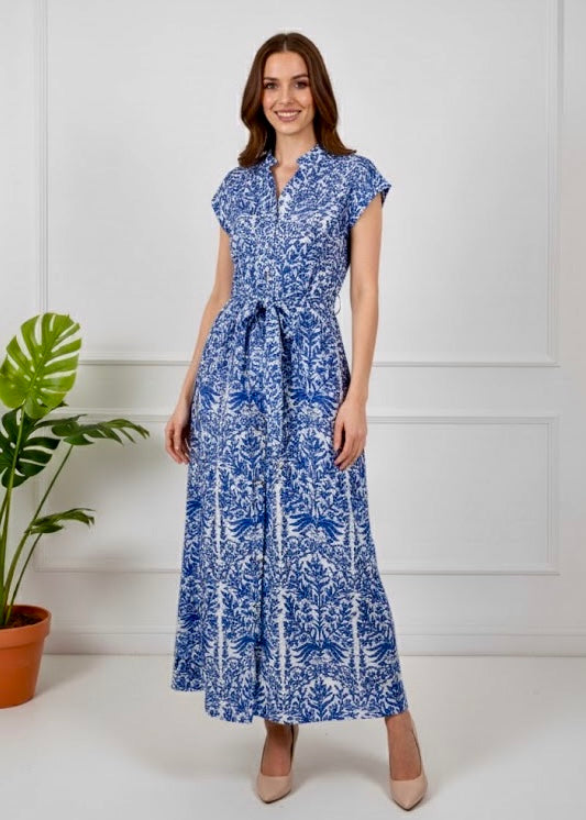 Kiara Cotton Dress | Royal Navy