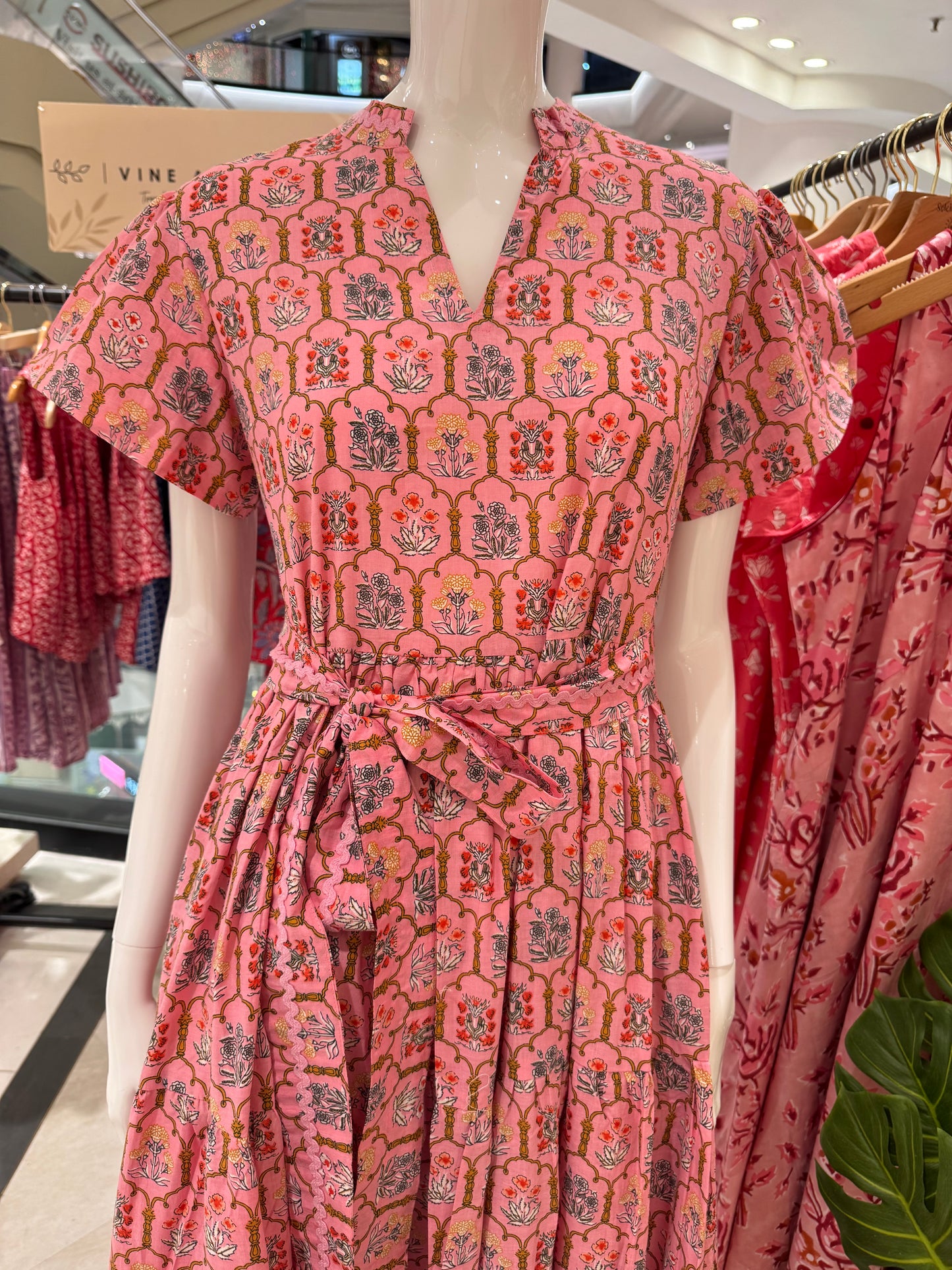 Furla Dress | Jaipur Pink