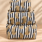 Handblock Cotton Pouch |  Mono Leopard