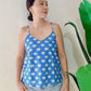 Bea Cotton Camisole - Garden Blue