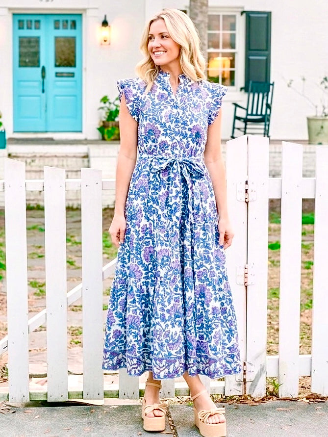 Keayne Dress | Botantical Lilac