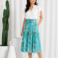 Sammie Skirt I Ocean Turquoise