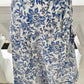 Mara Wrap Skirt | Floral Blue
