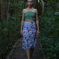 Naomi Wrap Skirt - Hawaiian Blue