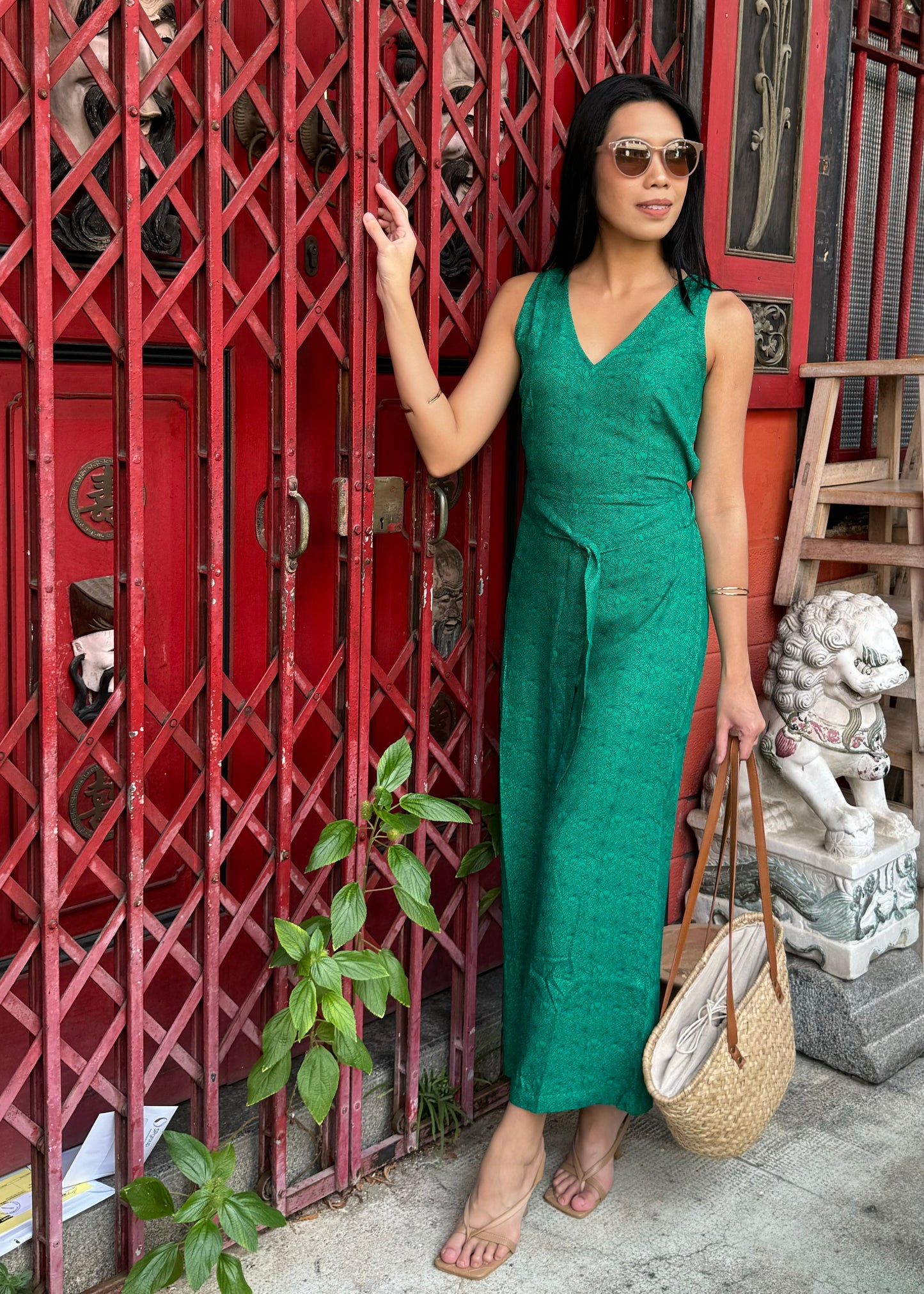 Kali Jumpsuit | Green Valley