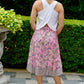 Suzie Batik A-line Skirt - Peony Whisper