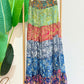 Silky Patchwork Skirt
