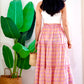 Zenus Handblock Skirt | Popsicle Pink