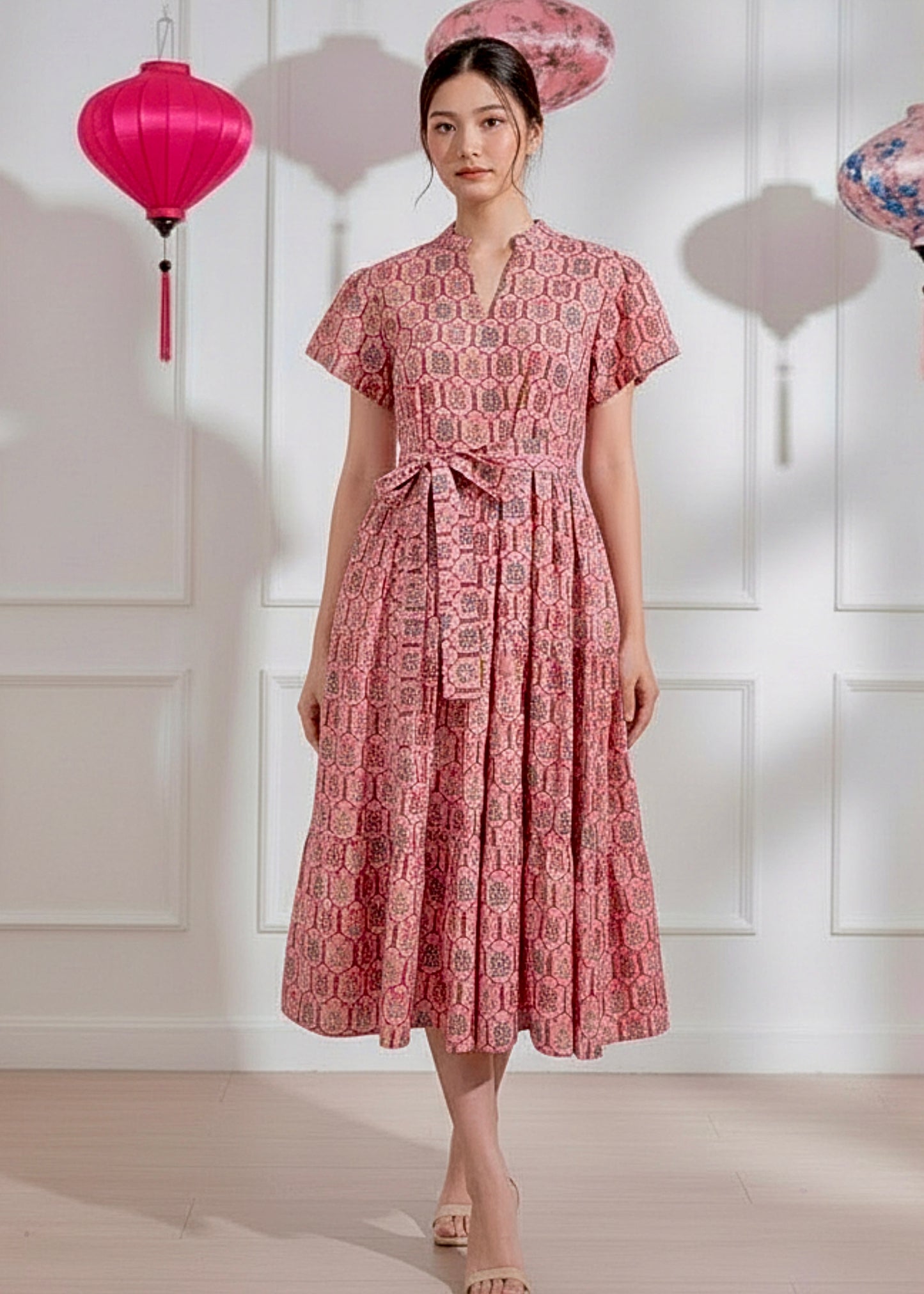 Furla Dress | Jaipur Pink