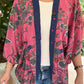 Batik Kimono- Rustic Pink Batik