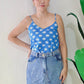 Bea Cotton Camisole - Garden Blue