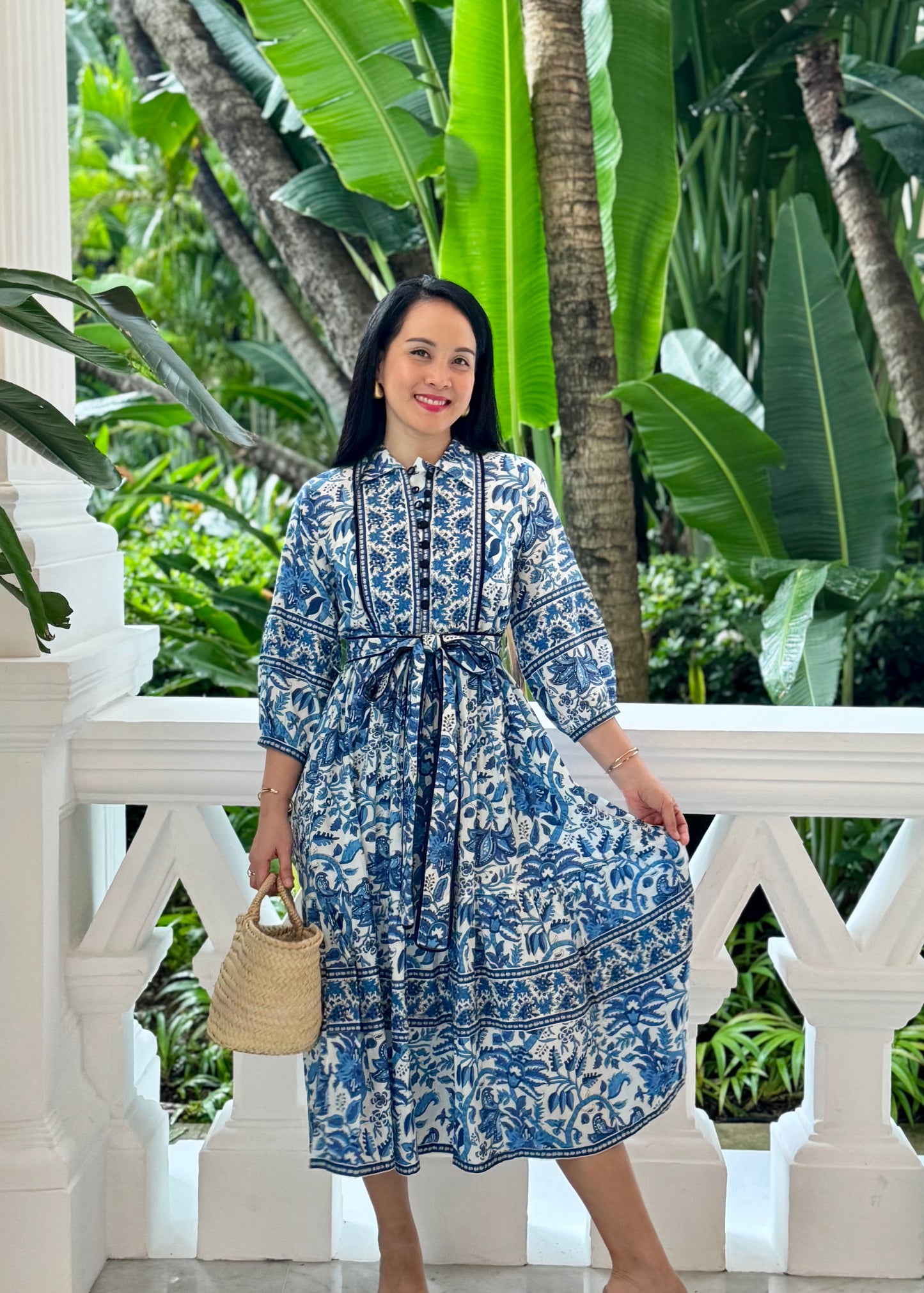 Jayla Maxi Dress - Navy