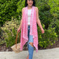 Cape Vest in Cotton Block Print - 6 Prints
