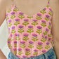 Bea Cotton Camisole - Garden Pink