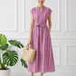 Kiara Cotton Dress | Lilac Lace
