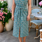 Sofia Dress - Peranakan Peacock