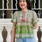 Vicky Cotton Top | Forest Green