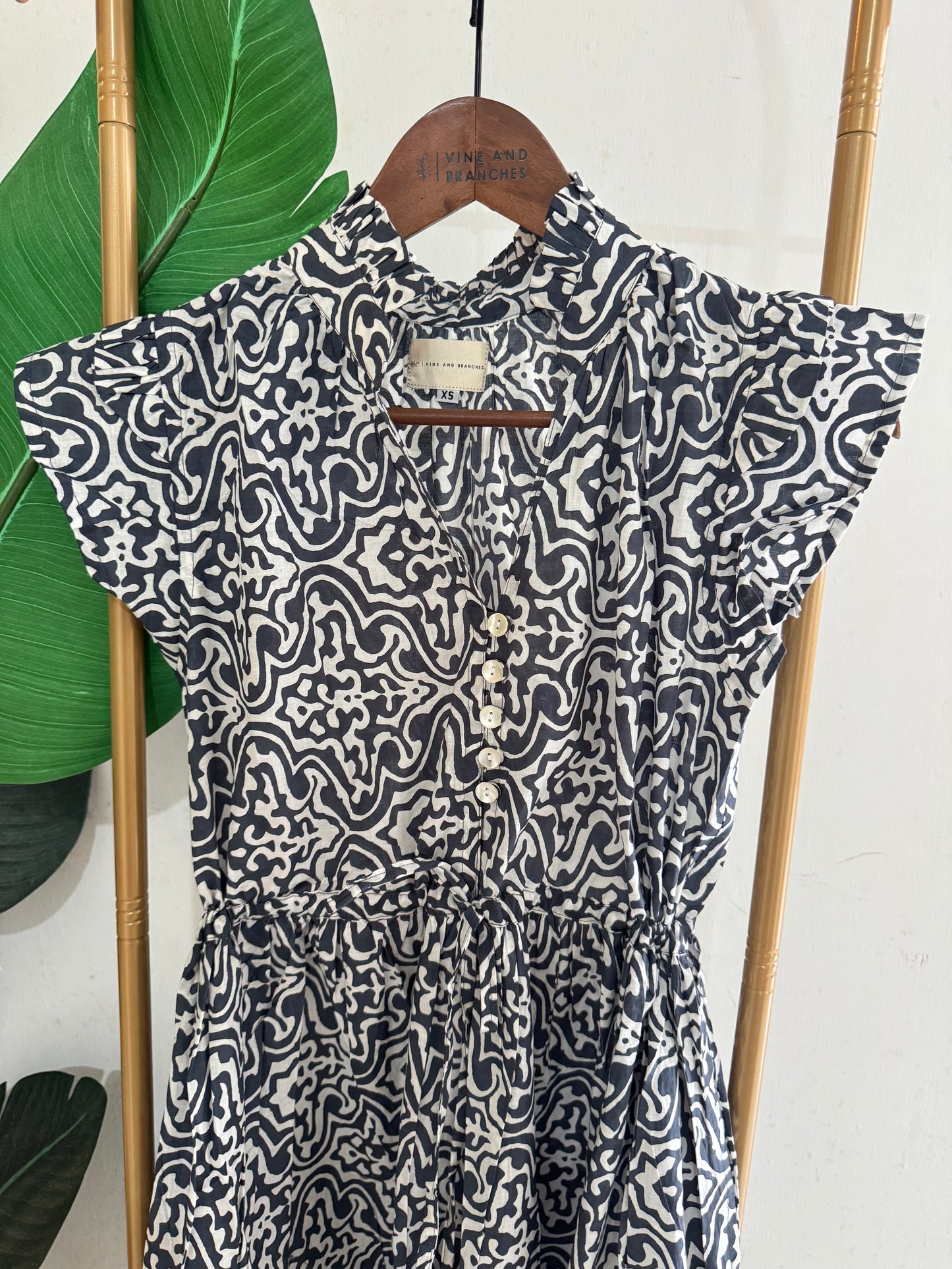 Winona Dress | Charcoal