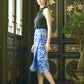 Naomi Wrap Skirt - Porcelain Blue