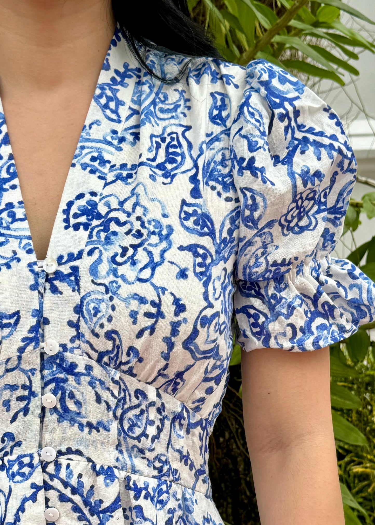 Calla Dress | China Blue