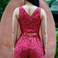 Kali Jumpsuit | Magenta Sunbird