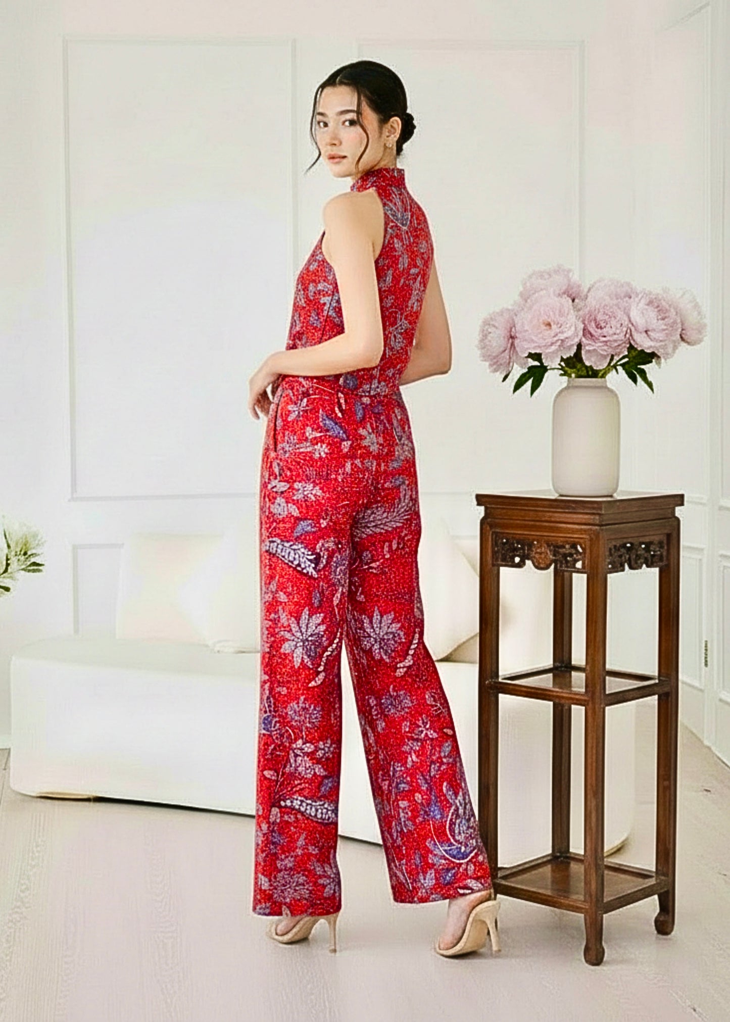 Asa Batik Pants | Batikfully Red